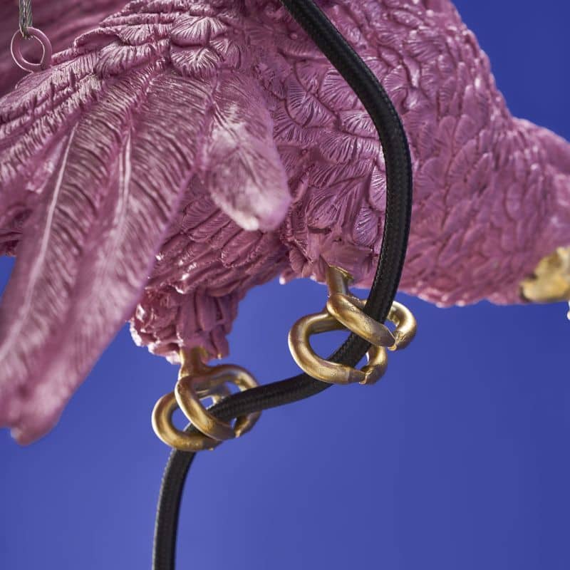 Lámpara de techo Pink Parrot