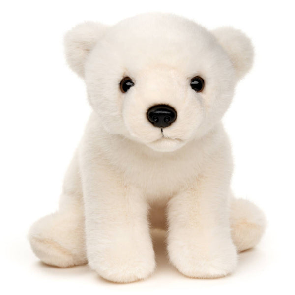 Ourson polaire, assis - 19 cm (hauteur) - Peluche Uni Toys