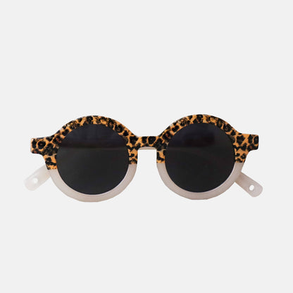 Lunettes de Soleil Bébé - CAT 4 - Léopard Transparent