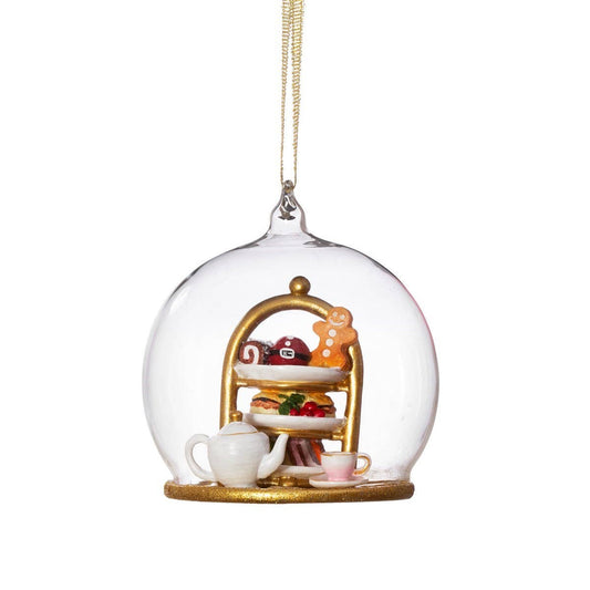 Boule de Noël Dôme Tea Time