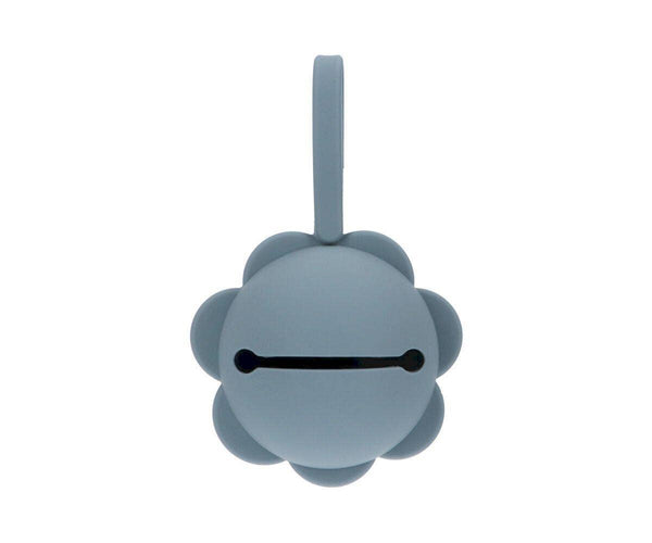 Porte-tétine bébé en silicone motif fleur océan - vue 2