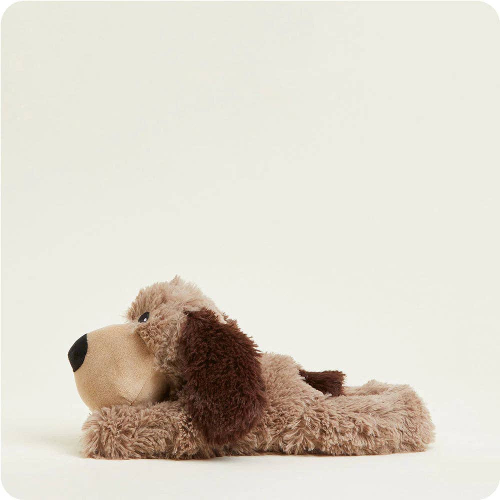 Warmies pluche hond warmwaterkruik