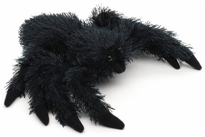 Araña negra de peluche