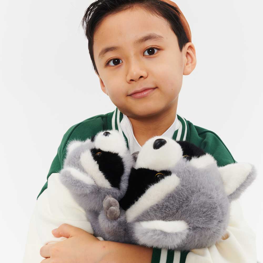 Il peluche più morbido del procione (38 cm)
