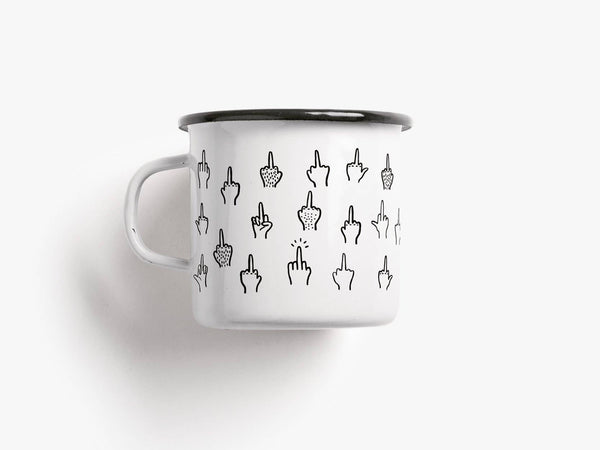Tazza smaltata - F*&k You