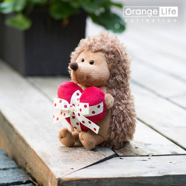 Peluche de erizo Prickle con corazón de Orange Life