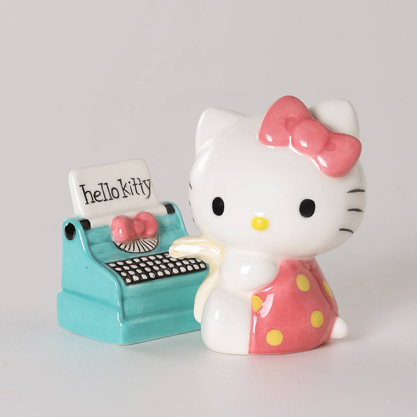 Set di saliera e pepiera Hello Kitty Retro Typewriter