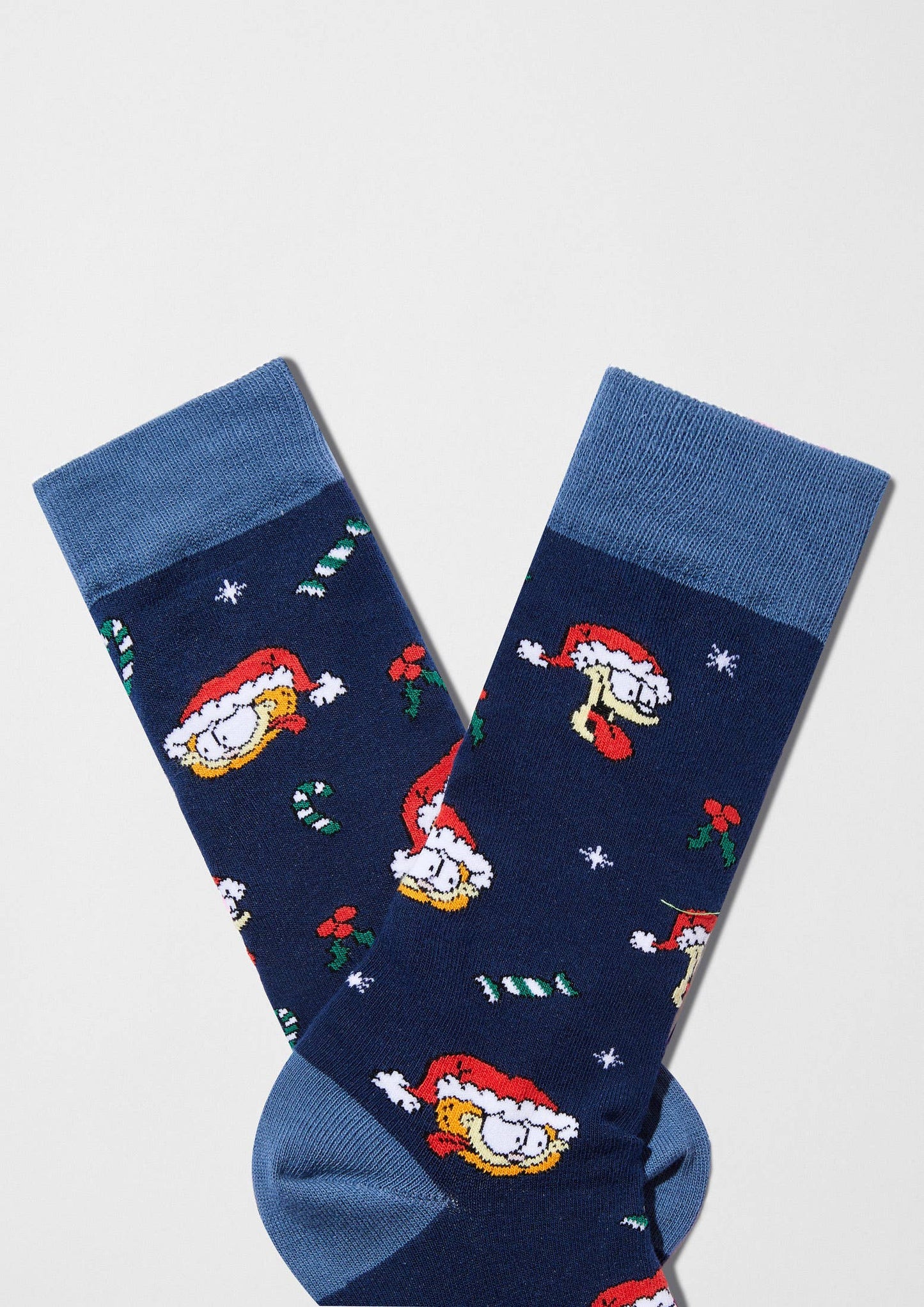 BeGarfield Santa Socks