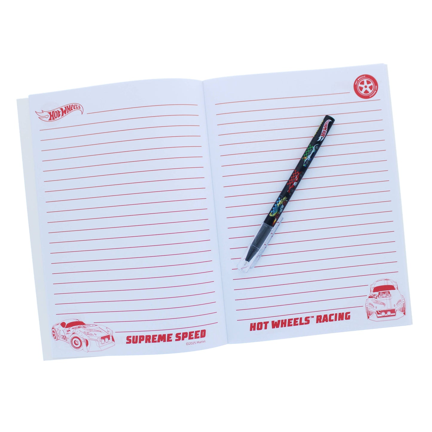 Ensemble de – papeterie Super Hot Wheels | Blueprint Collections – vue 5