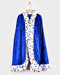 The King Cape Blue Velvet (4-8 ans)