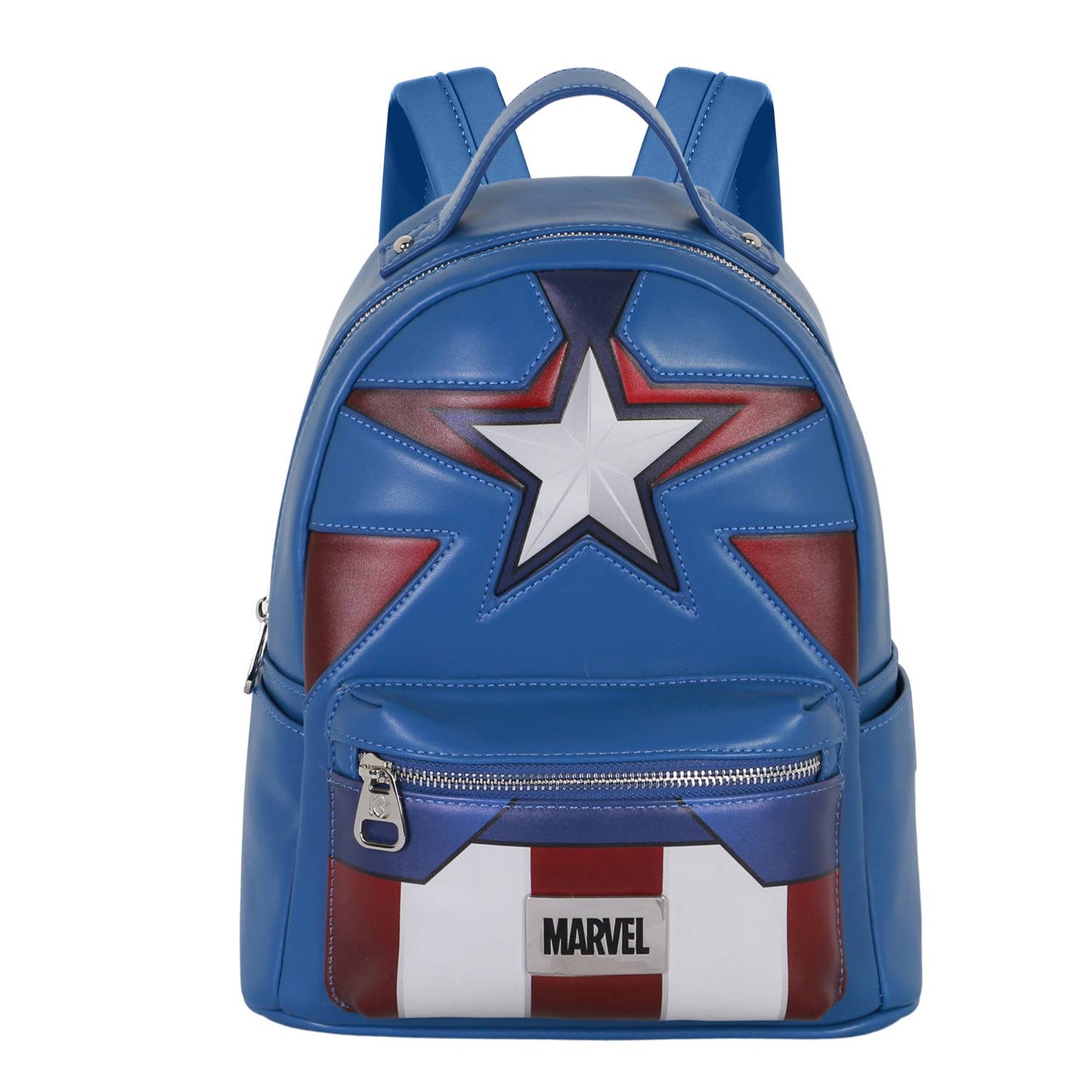 Marvel Captain America Courage Heady Backpack, Blue