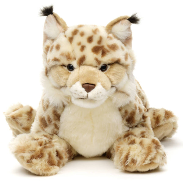 Peluche Lynx couché Uni Toys