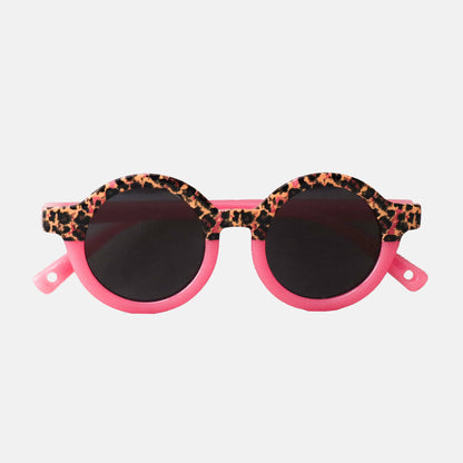 Lunettes de Soleil Bébé - CAT 4 - Léopard Transparent