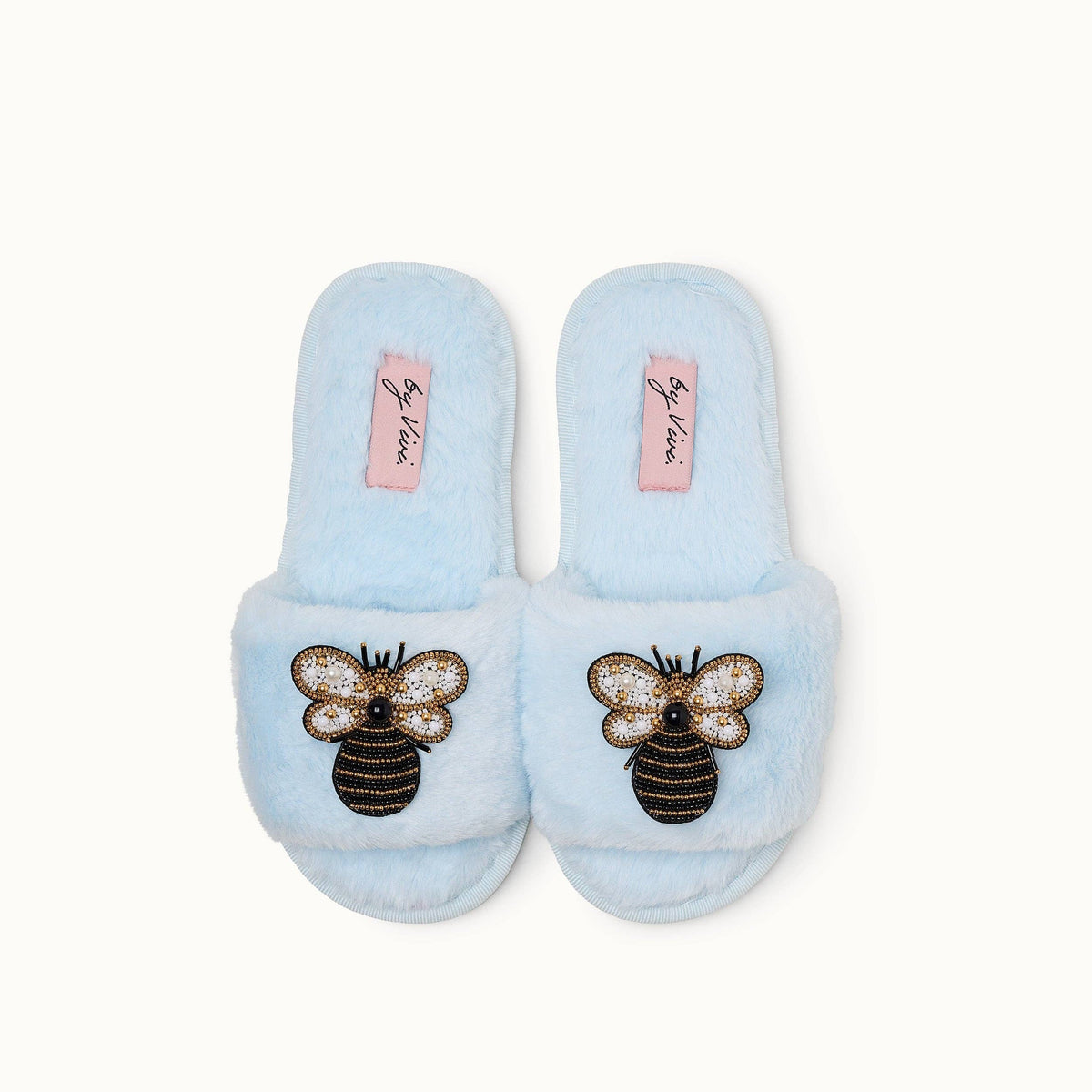 Paire de Broches pour Chaussons - Abeille