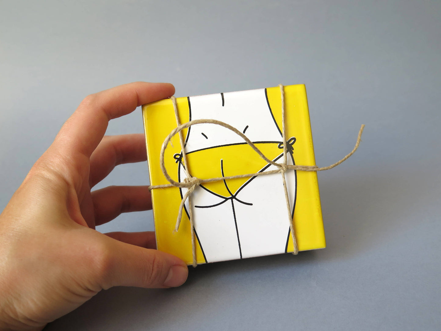 Sous-verres en céramique Bikini Design