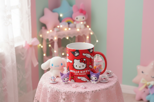 Sanrio Mug - Hello Kitty Faces