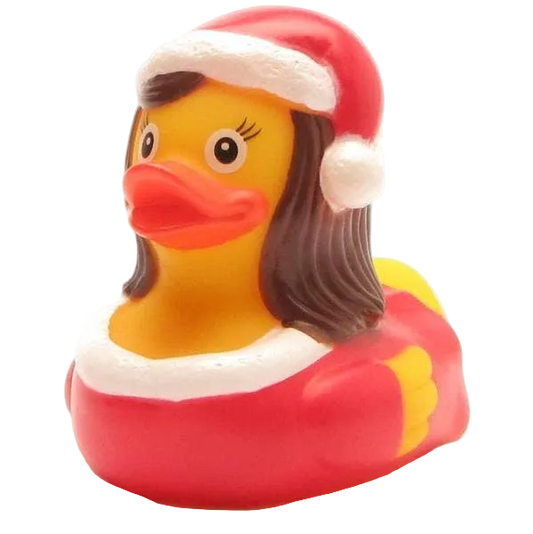 El patito de goma de Papá Noel - patito de goma