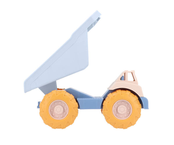 Camion-benne bleu