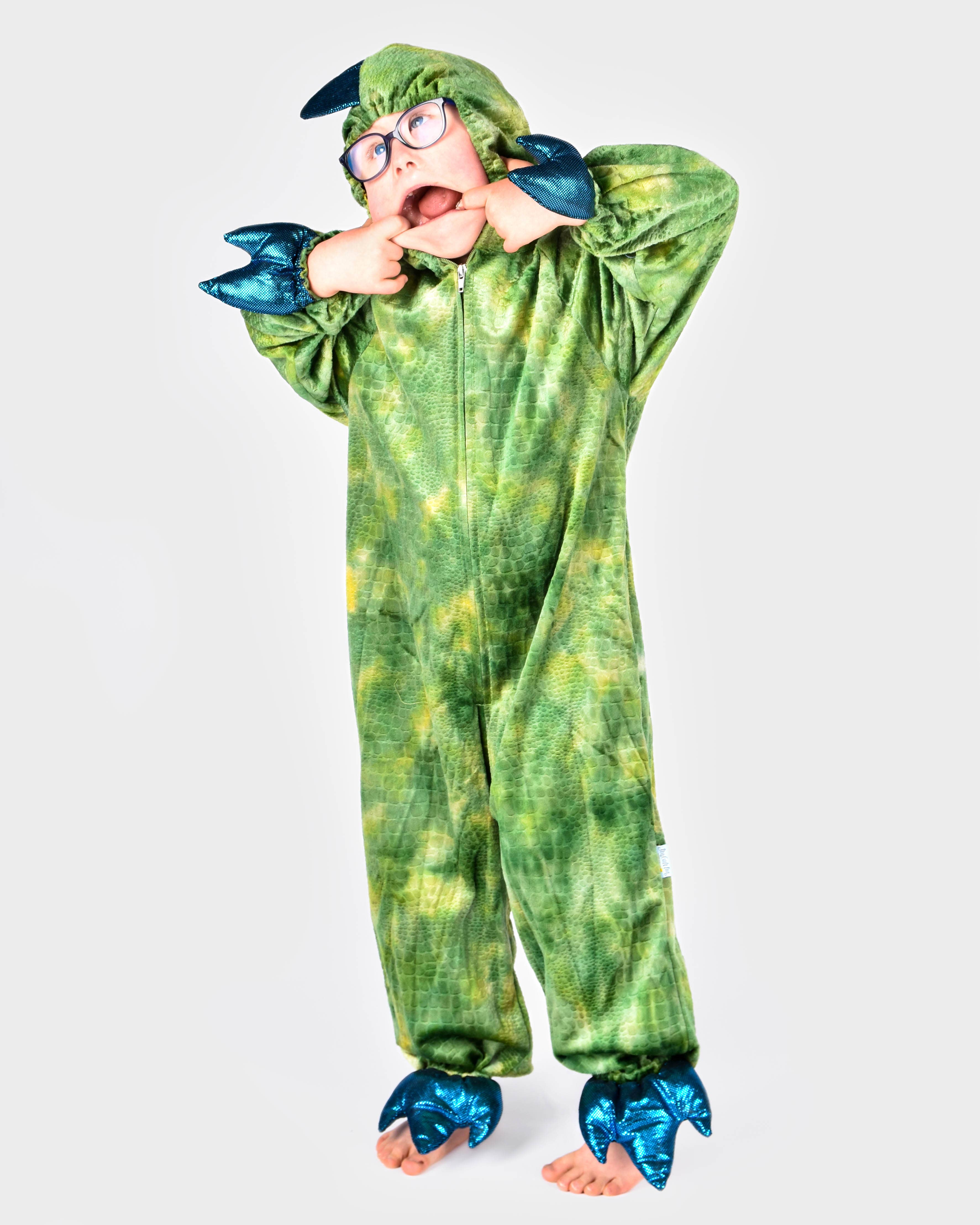 Costume de dinosaure 1 pièce 98-104 cl 2-4 ans