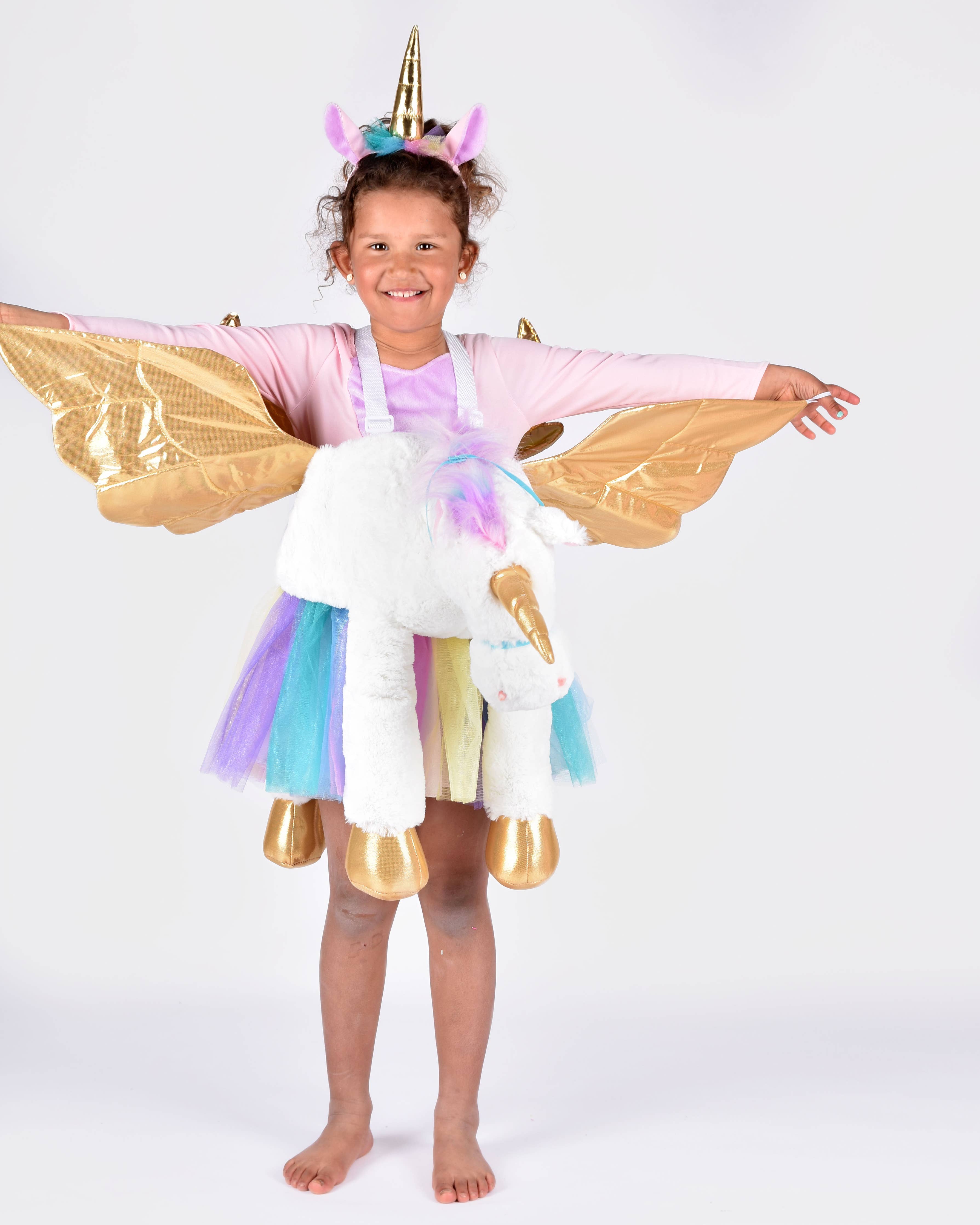 Costume licorne à enfiler taille unique 80 x 80 cm