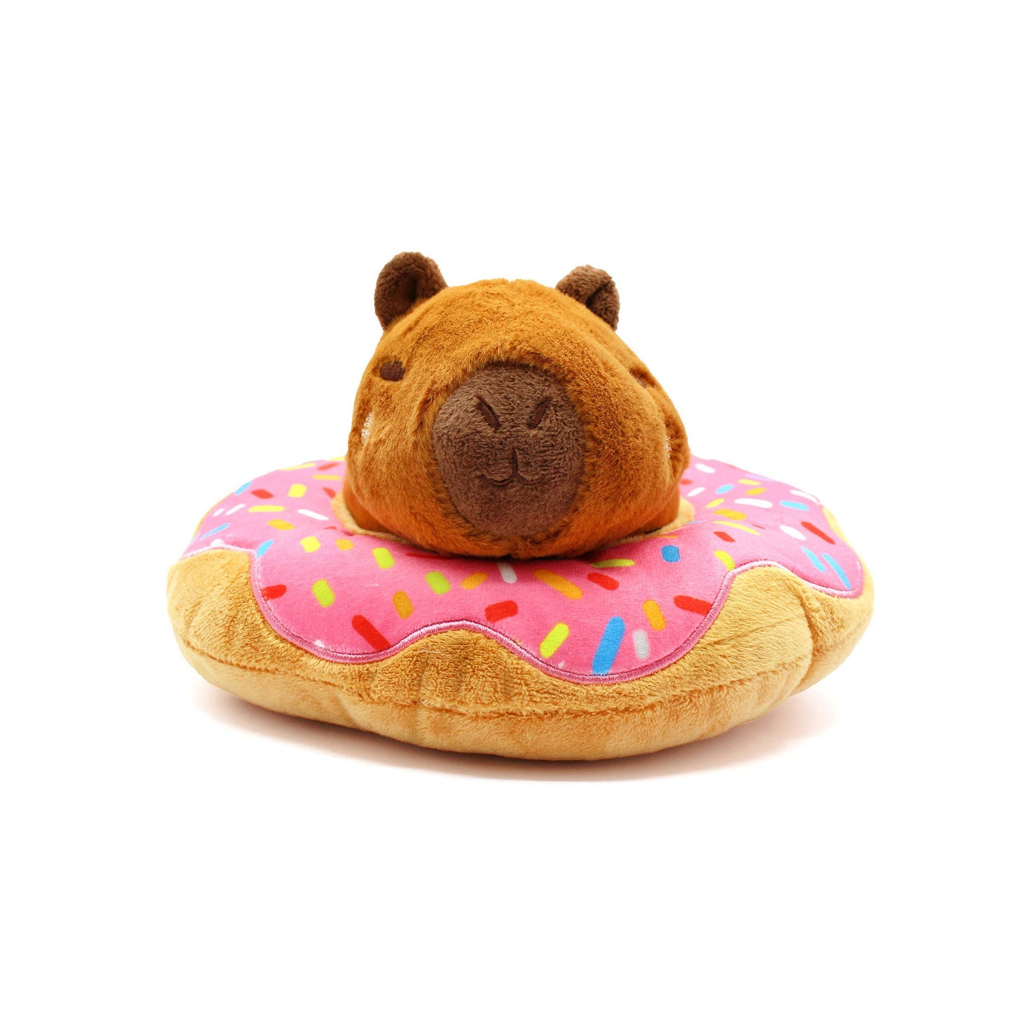 Capybara Donut Plush Toy