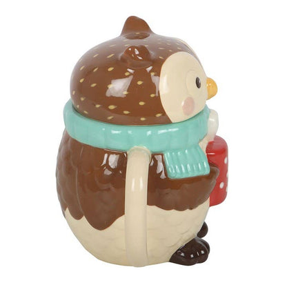 Mug avec couvercle Oliver le hibou