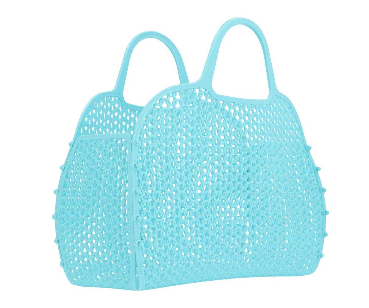 Bolsa vintage retro turquesa