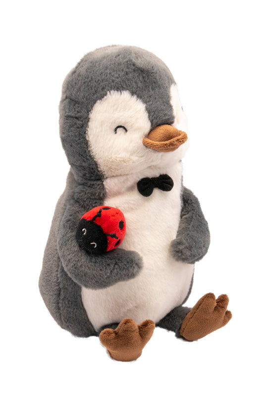 Pingüino de peluche