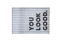 Tapis de Bain Antidérapant « You look good. »