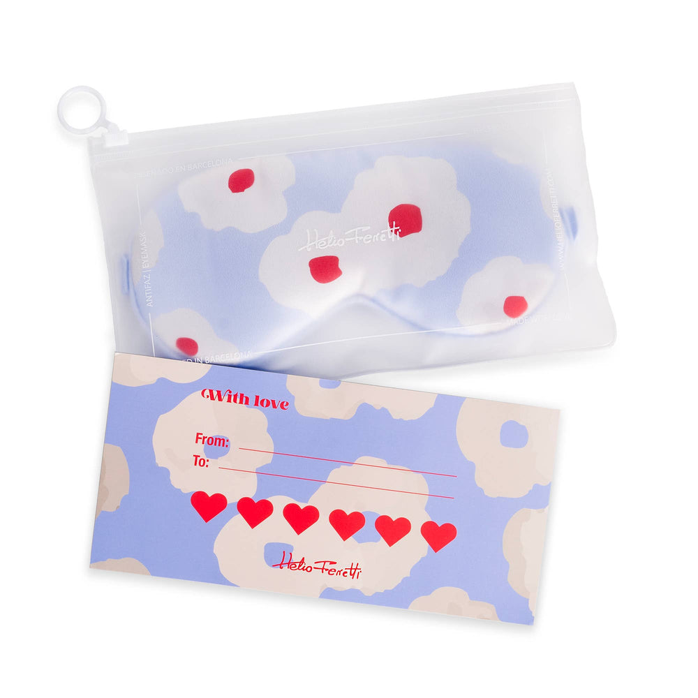Purple Floral Sleep Mask