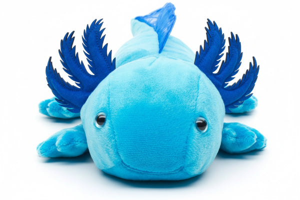 Peluche Axolotl - Bleu Uni Toys