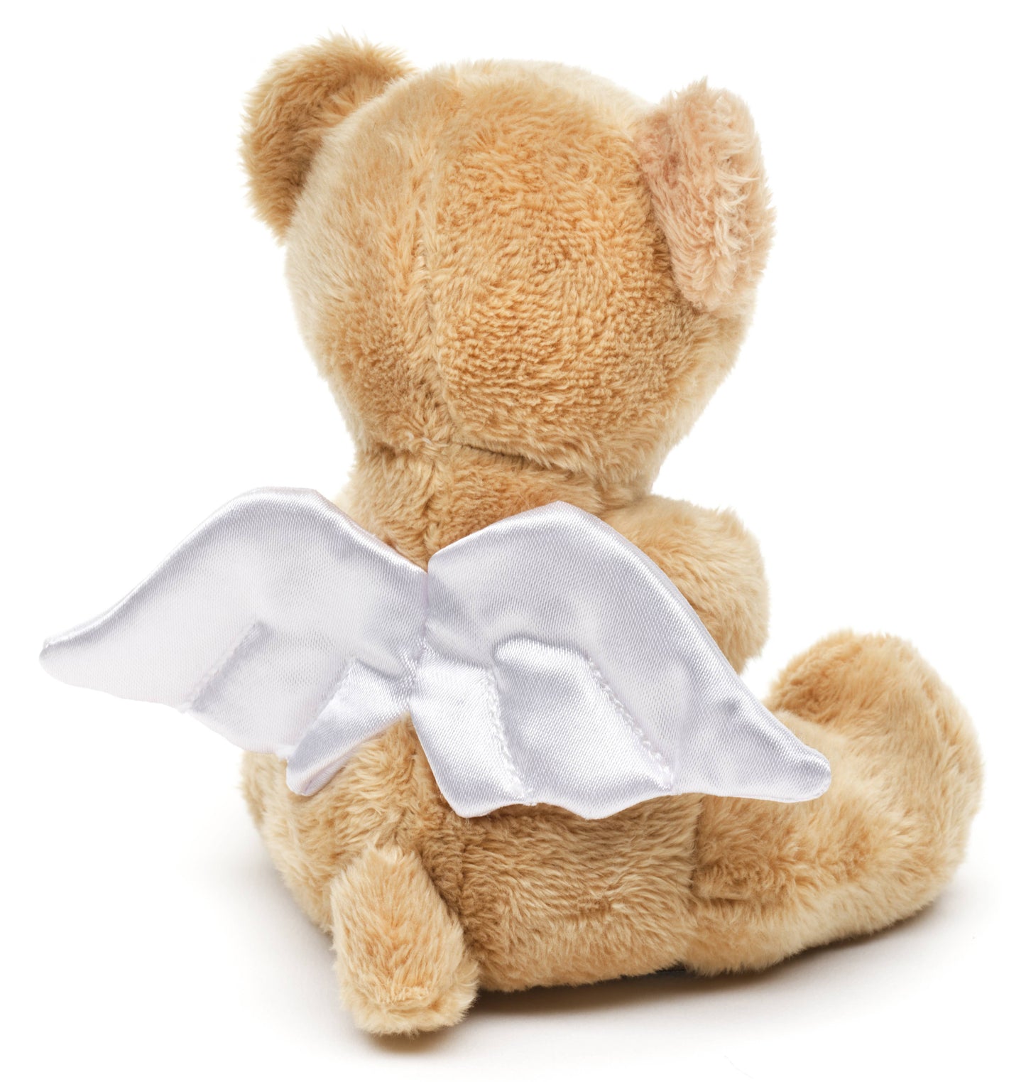 Peluche Nounours ange gardien avec rose rouge