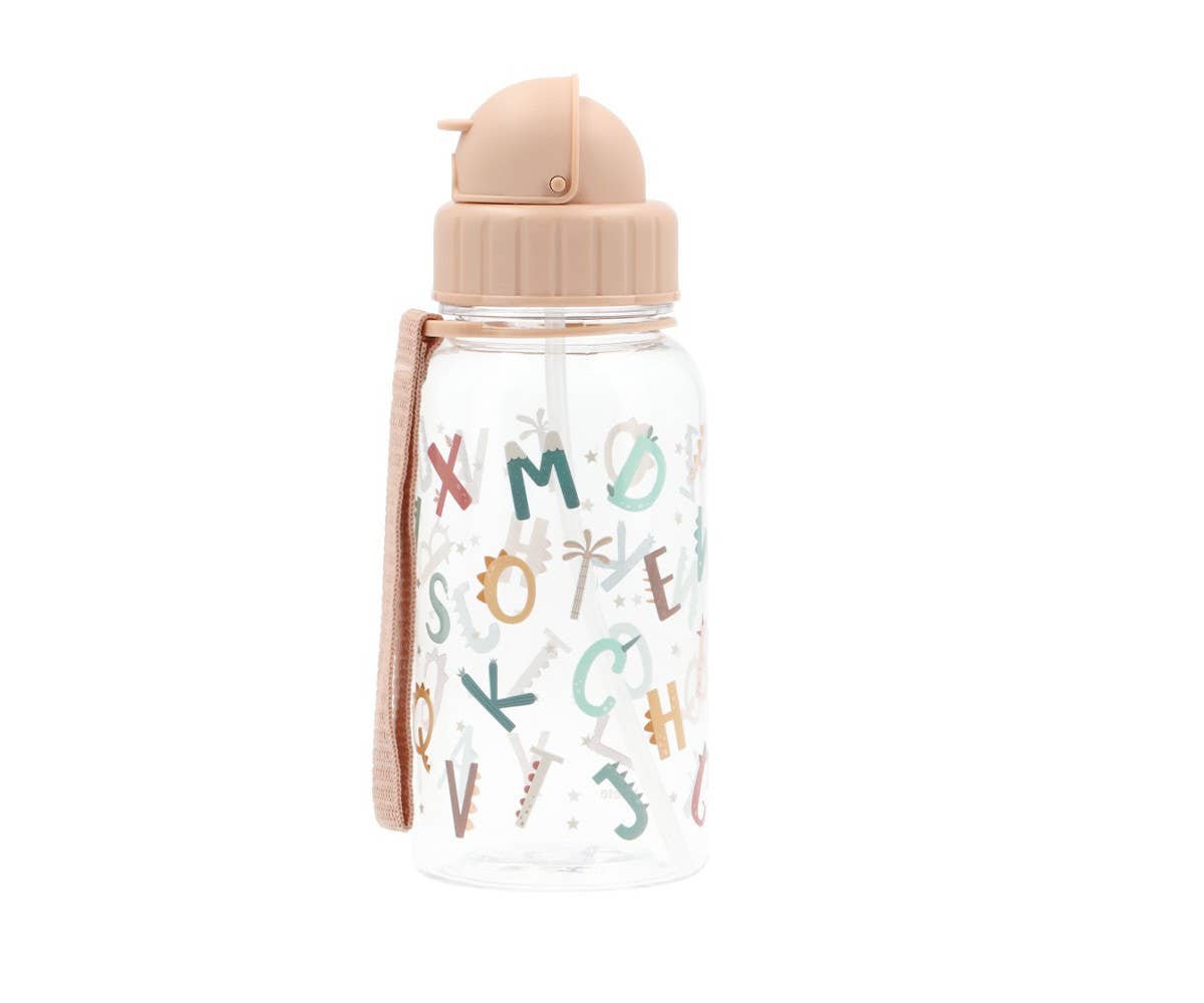Funny Alphabet Letters Plastic Bottle
