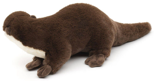 Staande otter - 'Uni-Toys Eco-Line' - knuffel/pluche