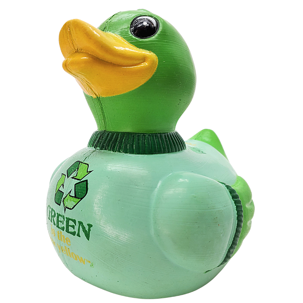 Señor pato verde