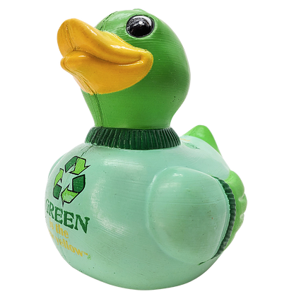 Señor pato verde