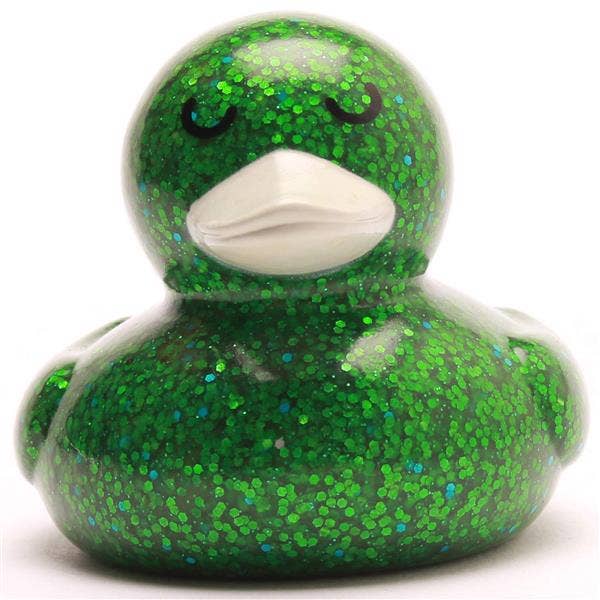 Glittereendje - Groen