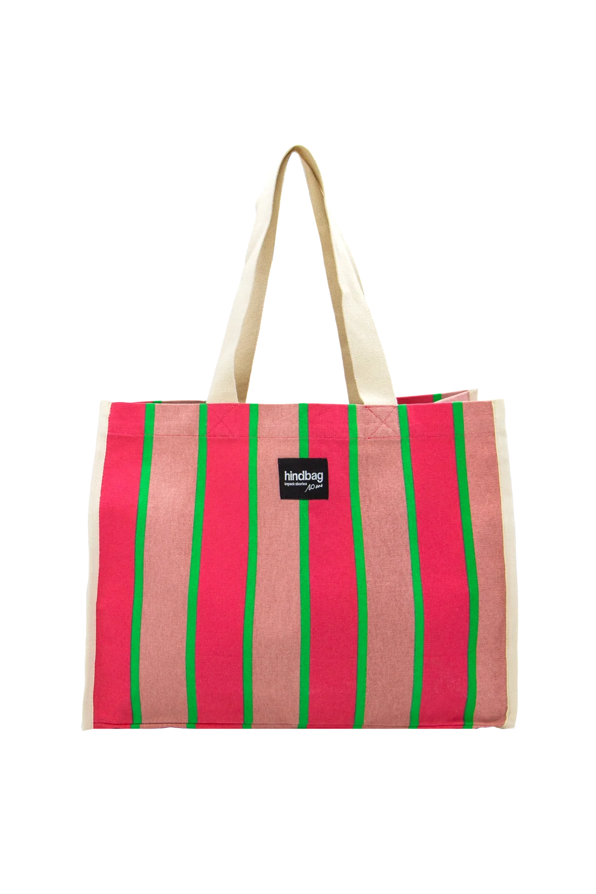 Cabas Rayé Fuchsia - 10 ans