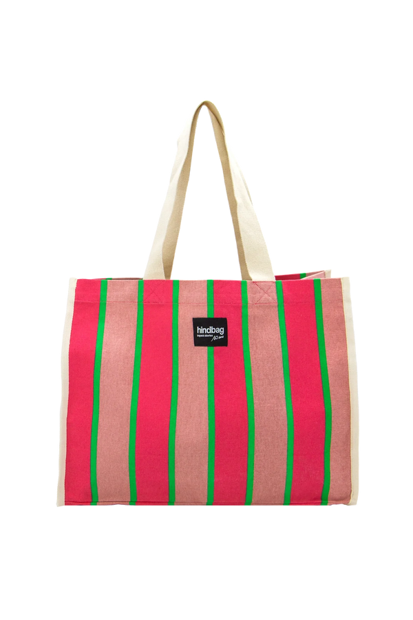 Cabas Rayé Fuchsia - 10 ans
