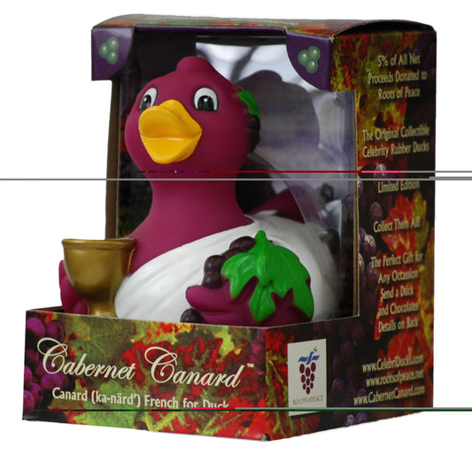 Canard Cabernet Celebriducks | Marque américaine de canards de bain