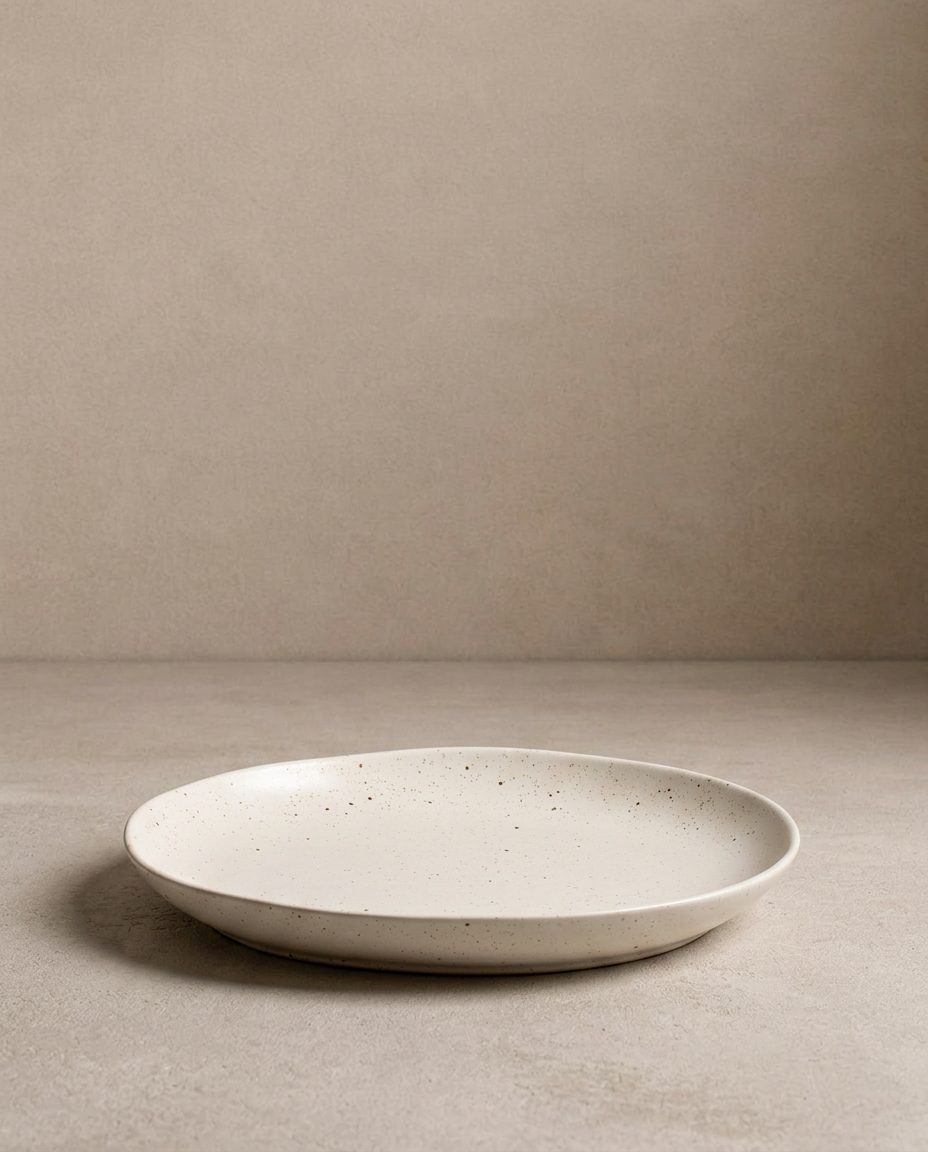Assiette plate Caelum en grès – 27,5 cm