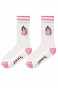 Chaussettes Transparentes Pêche