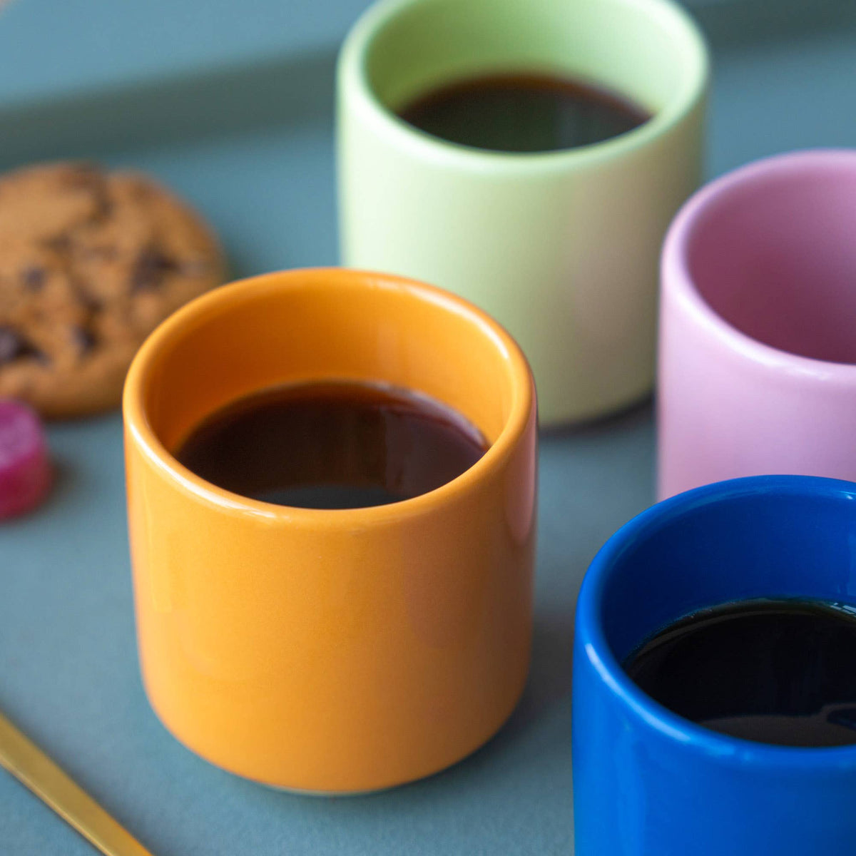 Set of 4 Espresso Macchiato Cups