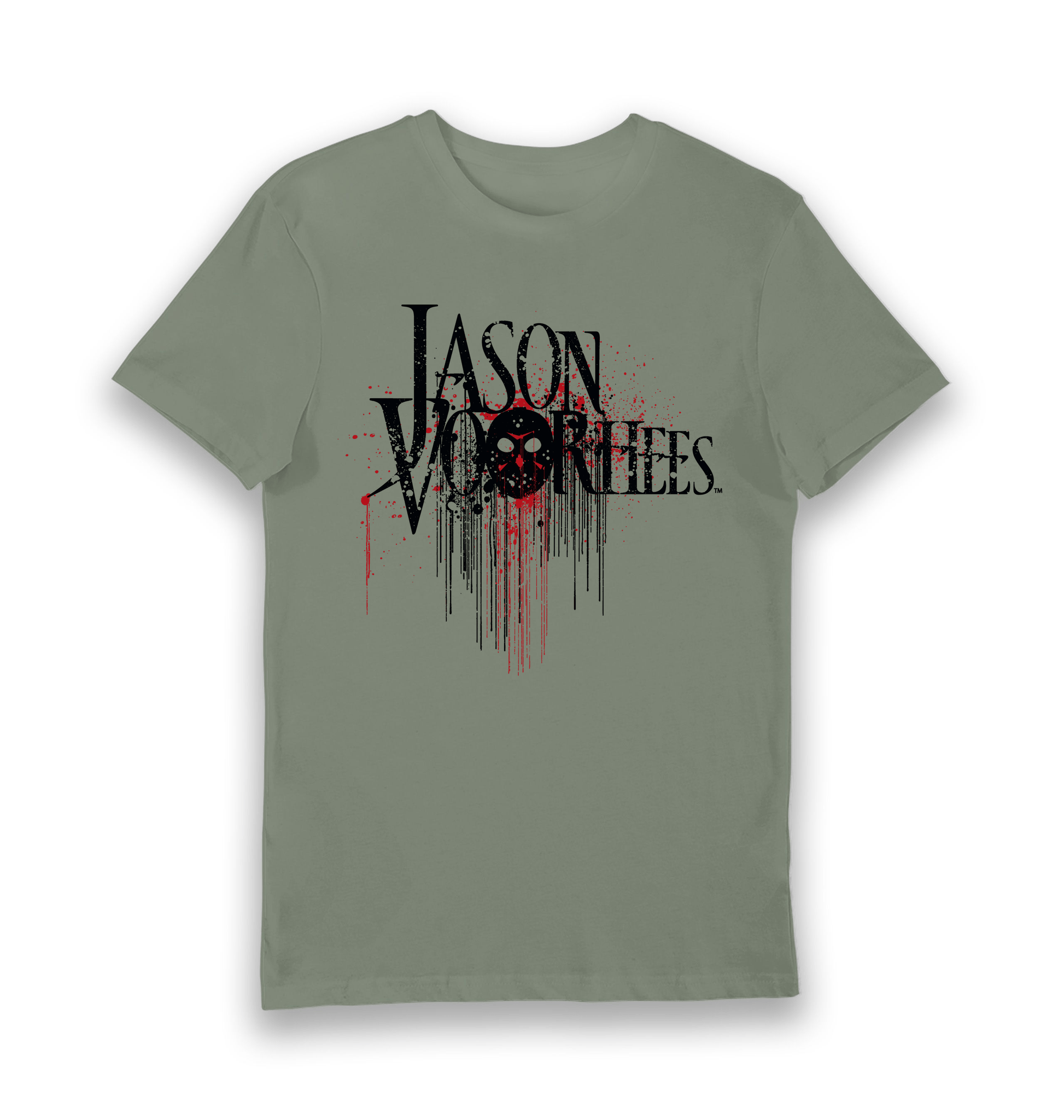 T-shirt adulte Friday the 13th petit motif poitrine
