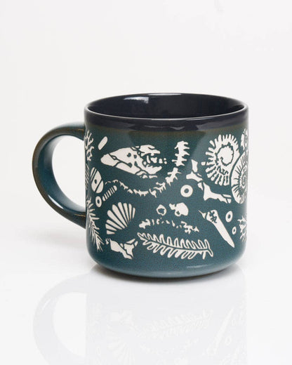 Mugs sculptées à la main Fossils (430 ml) – produit scientifique Cognitive Surplus EU, vue 2
