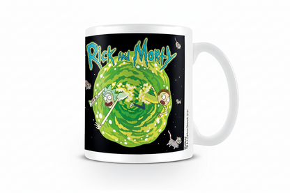 Taza de Rick y Morty - Dimensión Gato Flotante