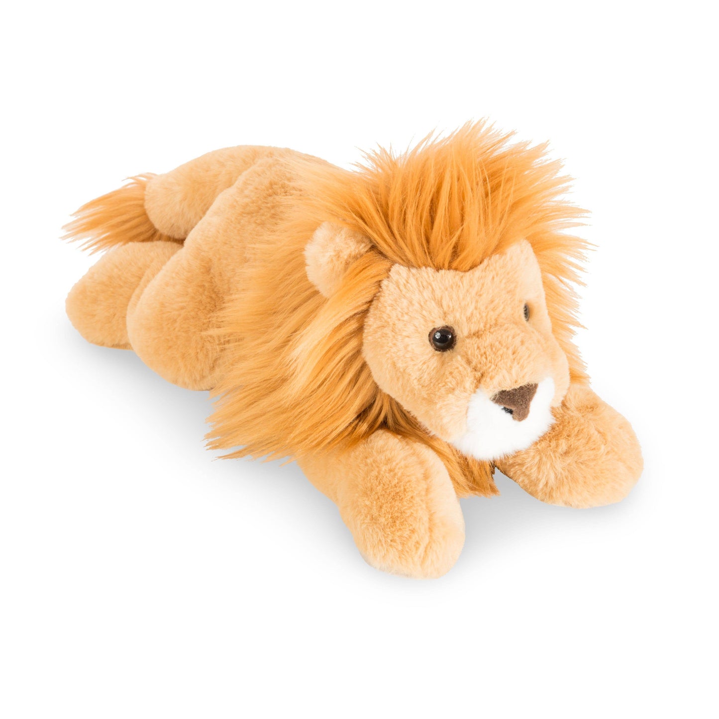Leone sdraiato di peluche