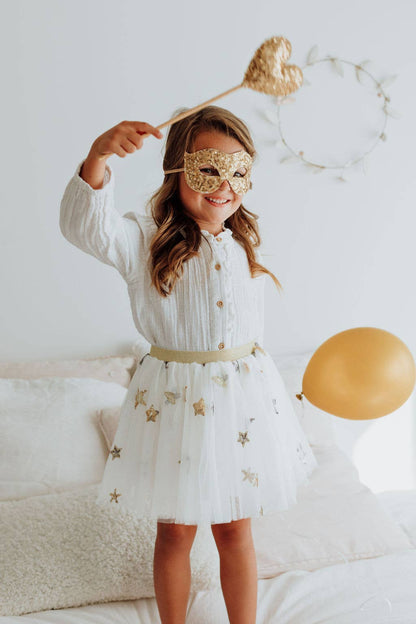 Capa - Estrellas de lentejuelas