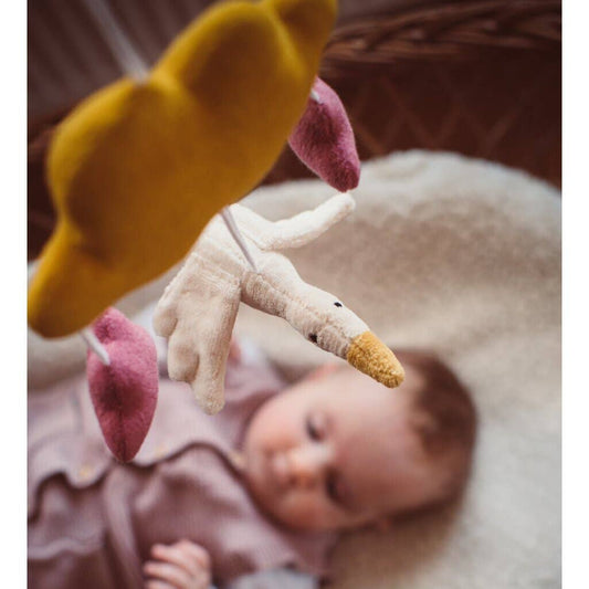 Mobile lever de soleil | rose