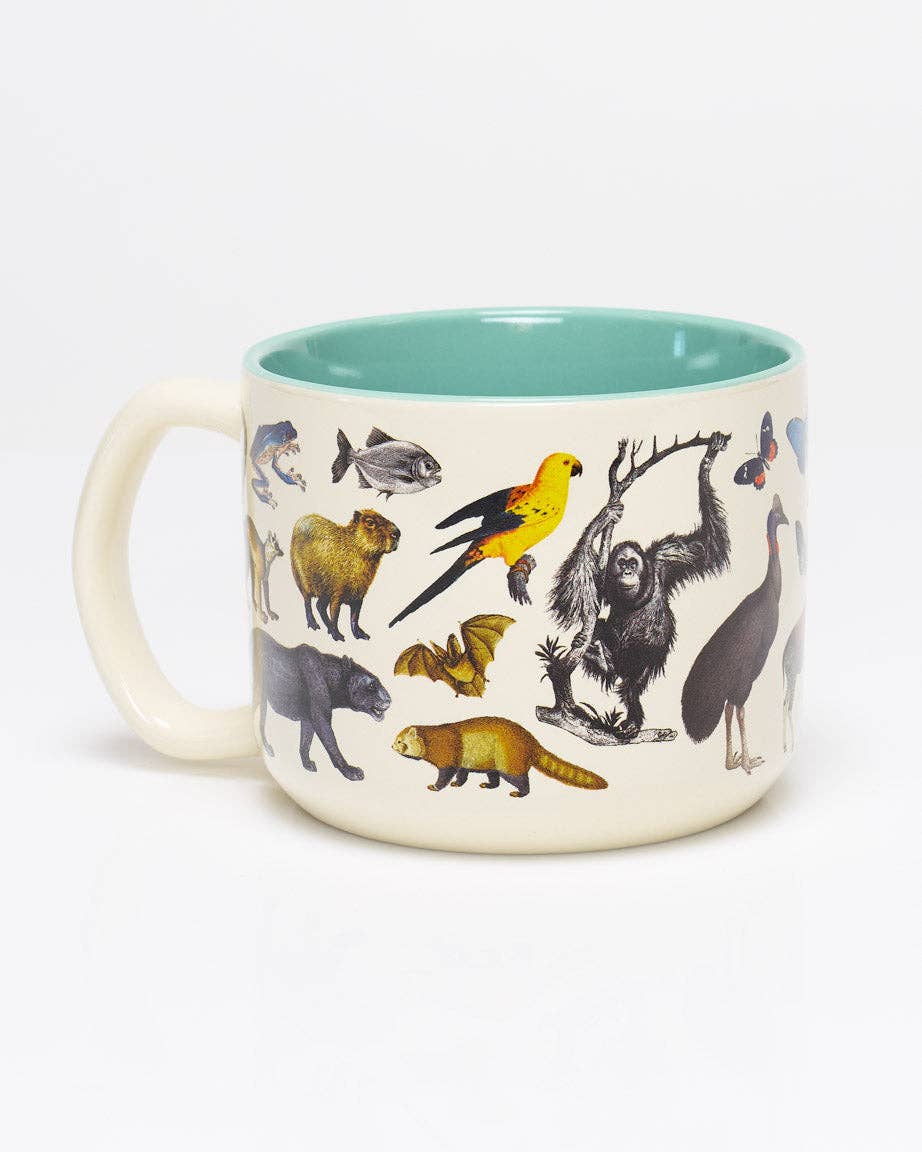 Tazza "Tropical Rainforest Zoology" da 440 ml